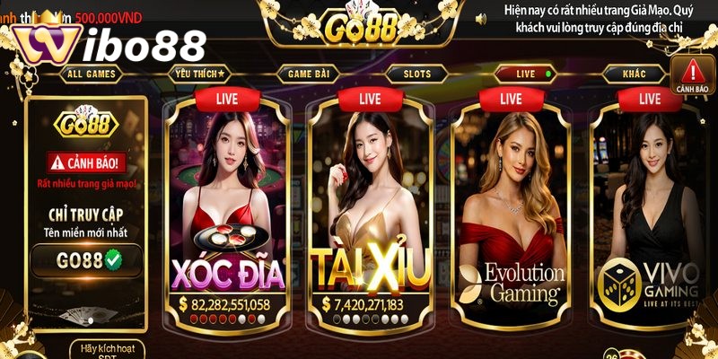 Go88 là cổng game giải trí trực tuyến tạo nên cơn sốt trong cộng đồng cá cược