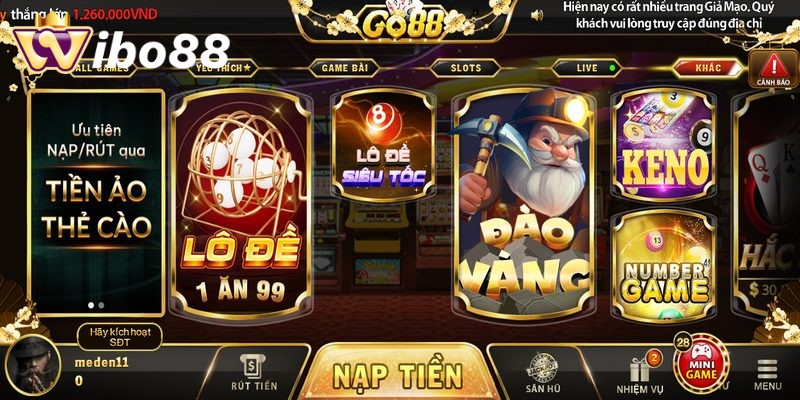 Tổng hợp những game ăn khách ở tất cả các thể loại tại Go88